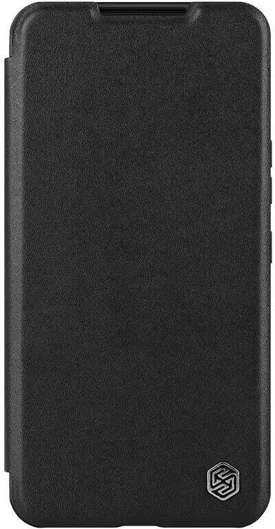 Чехол-книжка Nillkin Leather Qin Pro Plain для Samsung Galaxy S23+ черный