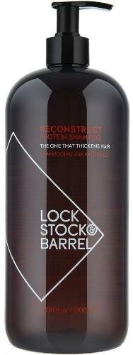 Шампунь для волос Lock Stock & Barrel Шампунь укрепляющий с протеином для тонких волос Reconstruct Protein Shampoo 1000 мл