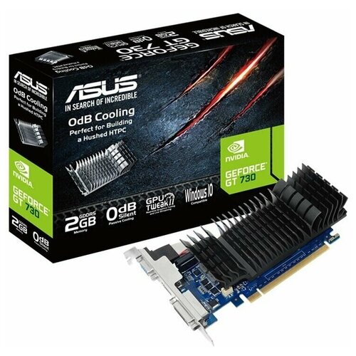 ASUS GT730-SL-2GD5-BRK видеокарты GPU графическая карта NEW GT 730 2GB 1560000₽