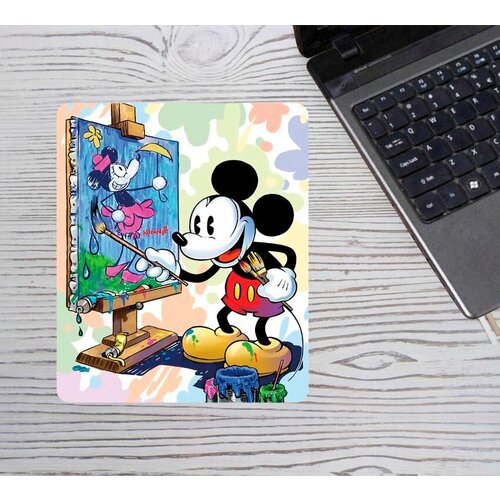 Коврик для мышки Mickey Mouse, Микки Маус №13 коврик для мышки mickey mouse микки маус 28