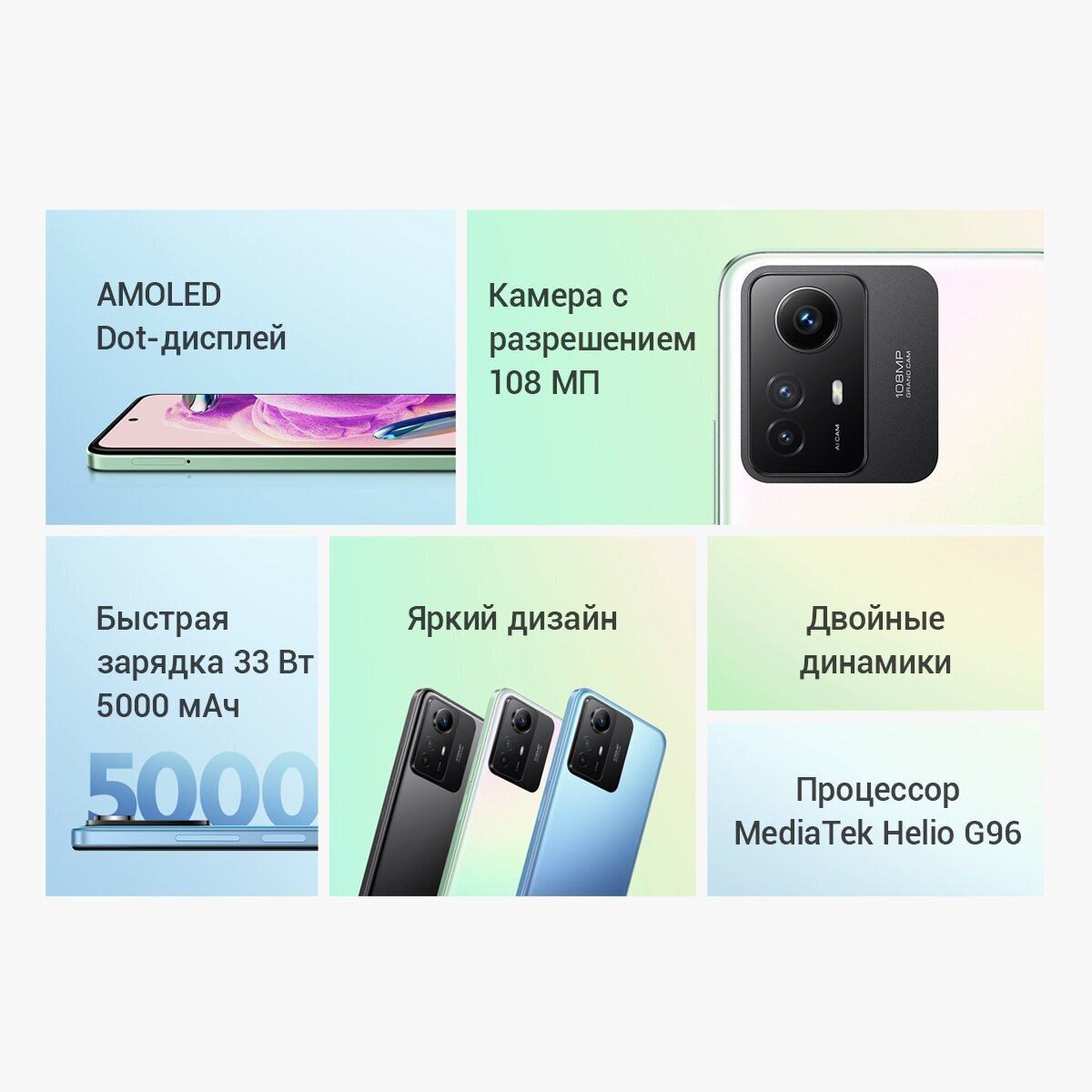 Смартфон Xiaomi Redmi Note 12S