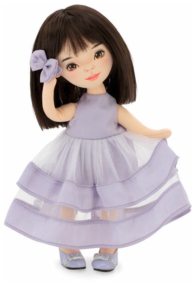 Кукла Lilu в фиолетовом платье 32 Серия Вечерний шик SS04-04
