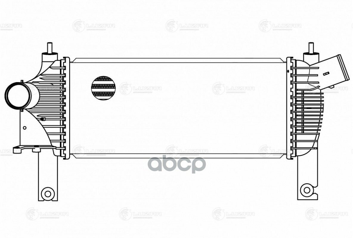 Онв (Радиатор Интеркулера) Для А/М Nissan Pathfinder (R51m)/Navara (D40m) (05-) (Lric 14Eb) LUZAR арт. LRIC 14EB