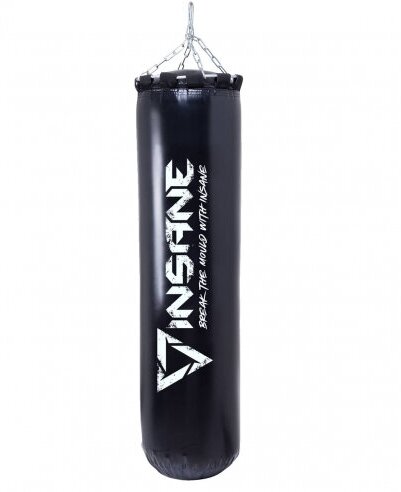 Мешок боксёрский Insane PB-01, 120 см, 45 кг, тент, черный