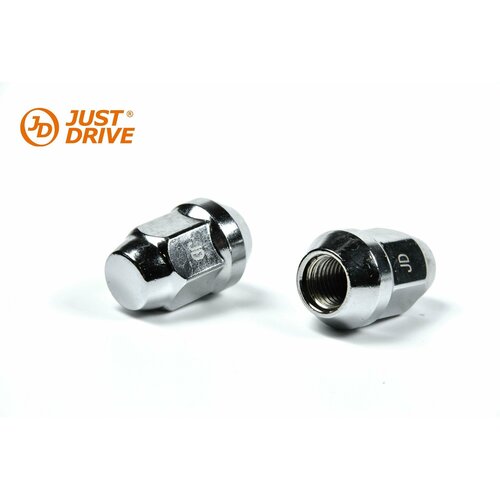 Гайки колесные JUST DRIVE 12x1,25 конус 35 мм под ключ D19