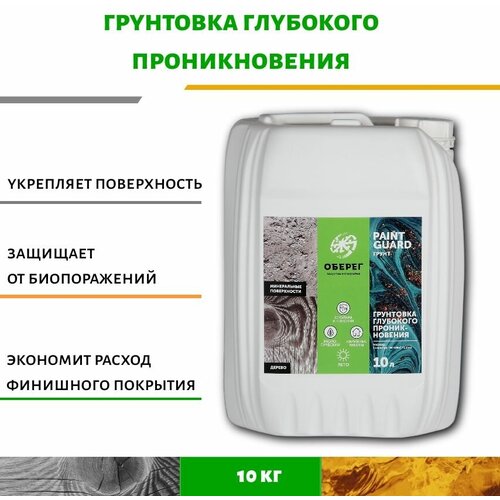 Грунтовка акриловая глубокого проникновения PaintGuard (ВД-АК-01-05) 10л