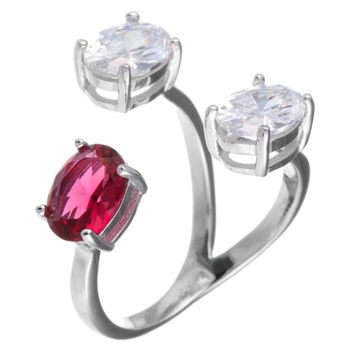 фото Element47 кольцо из серебра 925 пробы с фианитами wr25927-by3-001-wg, размер 18