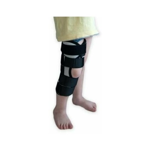 Тутор на коленный сустав, ортез детский. Обхват коленного сустава см.15-17, высота 22см