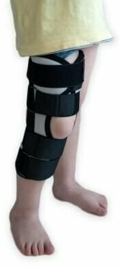 Тутор на коленный сустав, ортез детский. Обхват коленного сустава см.25-27, высота 40см