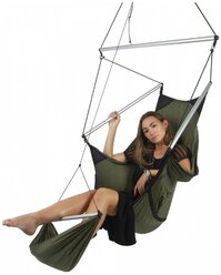 Подвесное кресло Ticket To The Moon Moon Chair Army Green