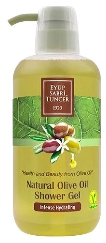 Гель для душа Eyup Sabri Tuncer Natural olive oilолива, 600 мл, 600 г