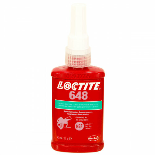 Фиксатор Loctllf 271, 50мл, красно-оранжевого цвета, высокотемпературный, резьба,