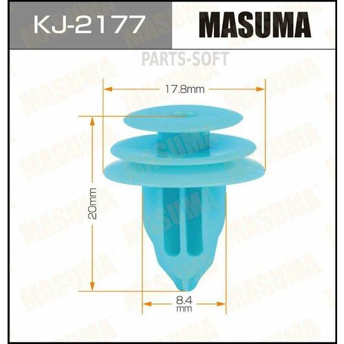 MASUMA KJ-2177 KJ-2177_клипса!\ Lexus GS30/35/43/450H/460 05>