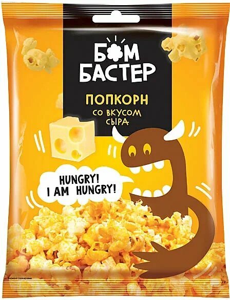 «Бомбастер», попкорн со вкусом сыра, 35 г
