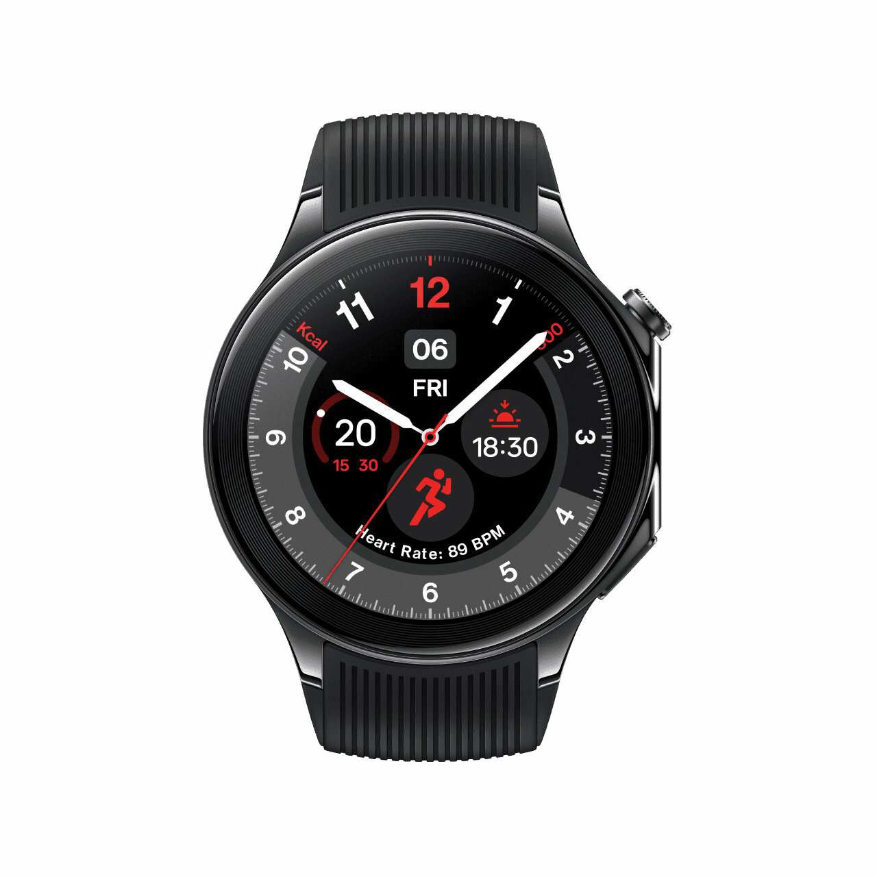 Смарт-часы OnePlus Watch 2 Black Steel Global