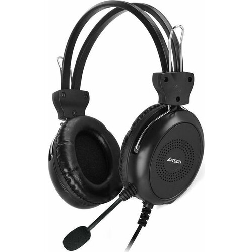 Наушники с микрофоном A4 HU-30 черный 2м накладные USB оголовье 176000₽