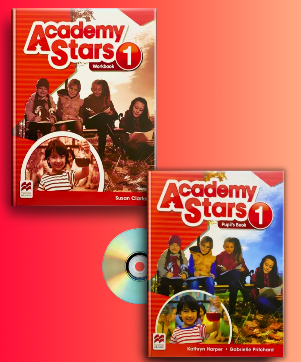 Academy Stars 1 (комплект) Учебник + рабочая тетрадь + диск