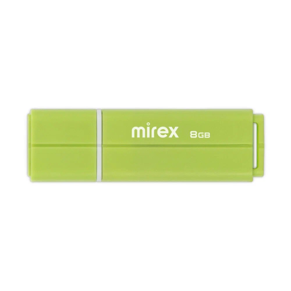 Флеш накопитель 8GB Mirex Line, USB 2.0, Зеленый