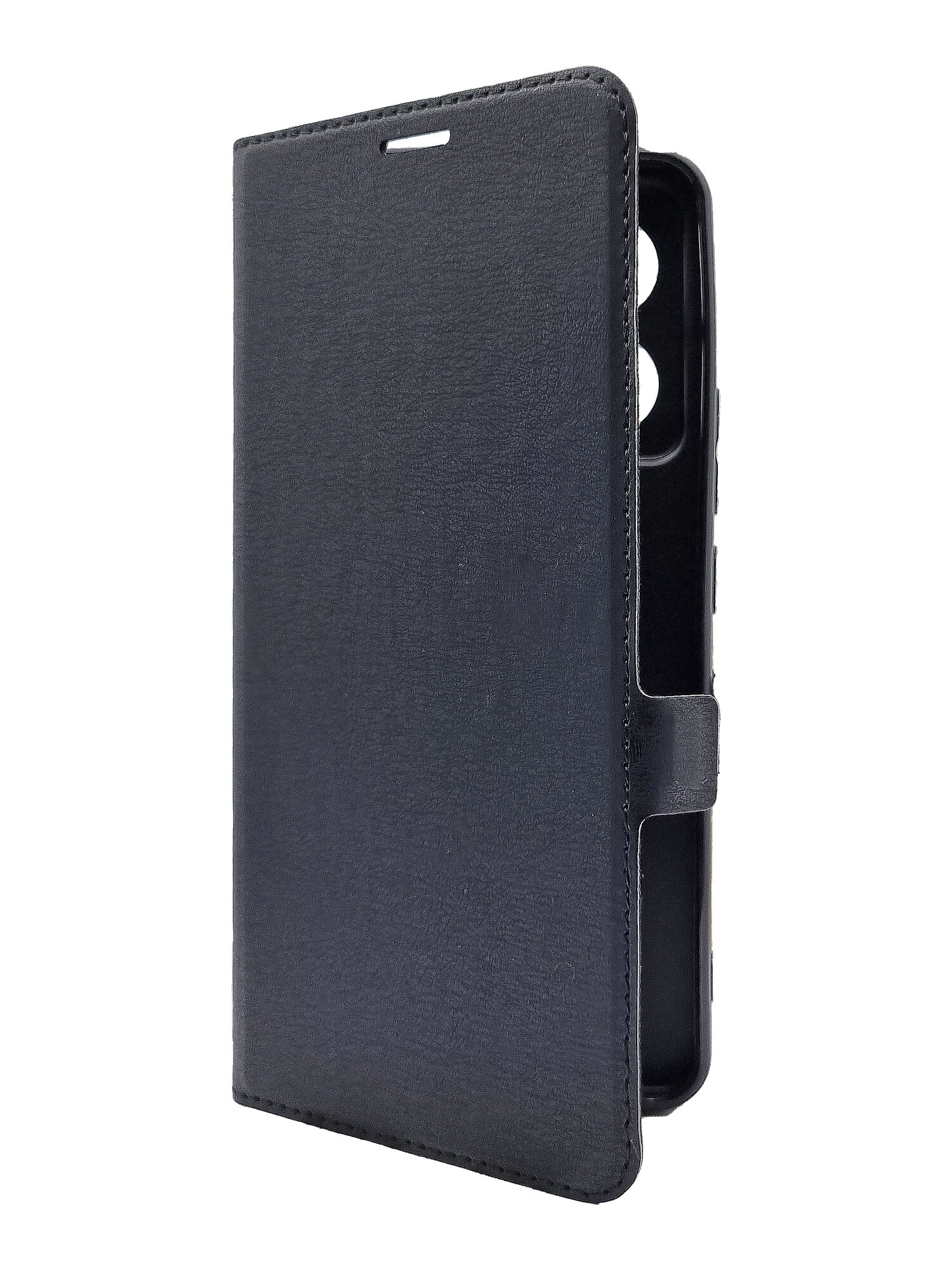 Чехол на Xiaomi POCO X6 (Ксиоми поко Х6) черный книжка эко-кожа с функцией подставки отделением для пластиковых карт и магнитами Book case, Miuko