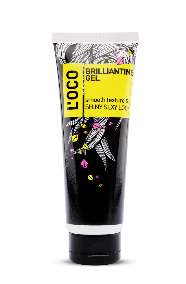 Набор из 3 штук Гель для укладки волос L’oco Hairstyling Brilliantine Gel 120мл