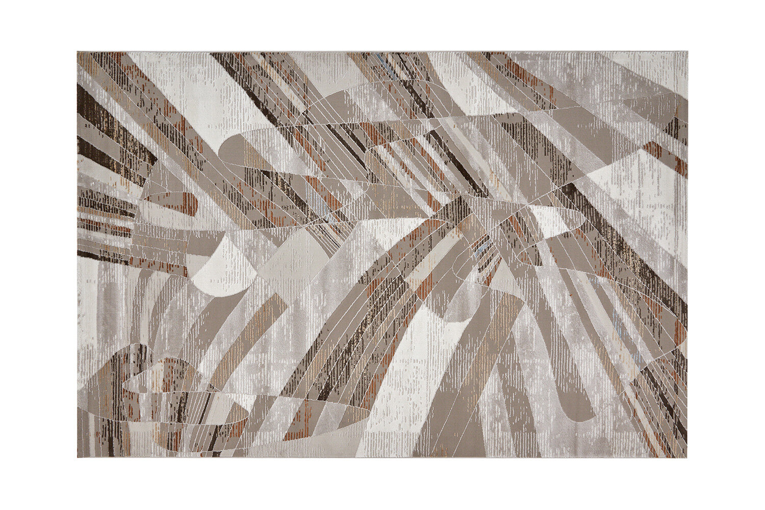 Ковёр на пол MILAT HALI Efes 200х290 см прямоугольный цвет бежевый коричневый синий