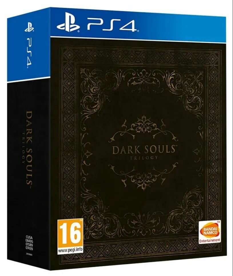 Игра на диске Dark Souls Trilogy (PlayStation 5 PlayStation 4 Русские субтитры)