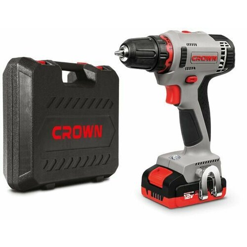 Аккумуляторная дрель-шуруповерт Crown CT21081H-2 BMC 2х20 Ач 7990₽