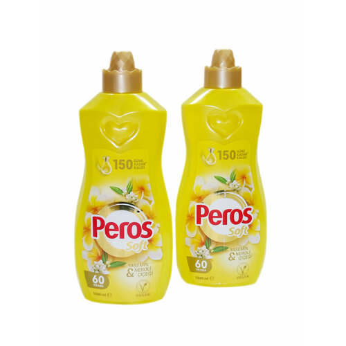 Кондиционер-ополаскиватель концентрат для белья Peros Жасмин и Нероли 2х1440 мл