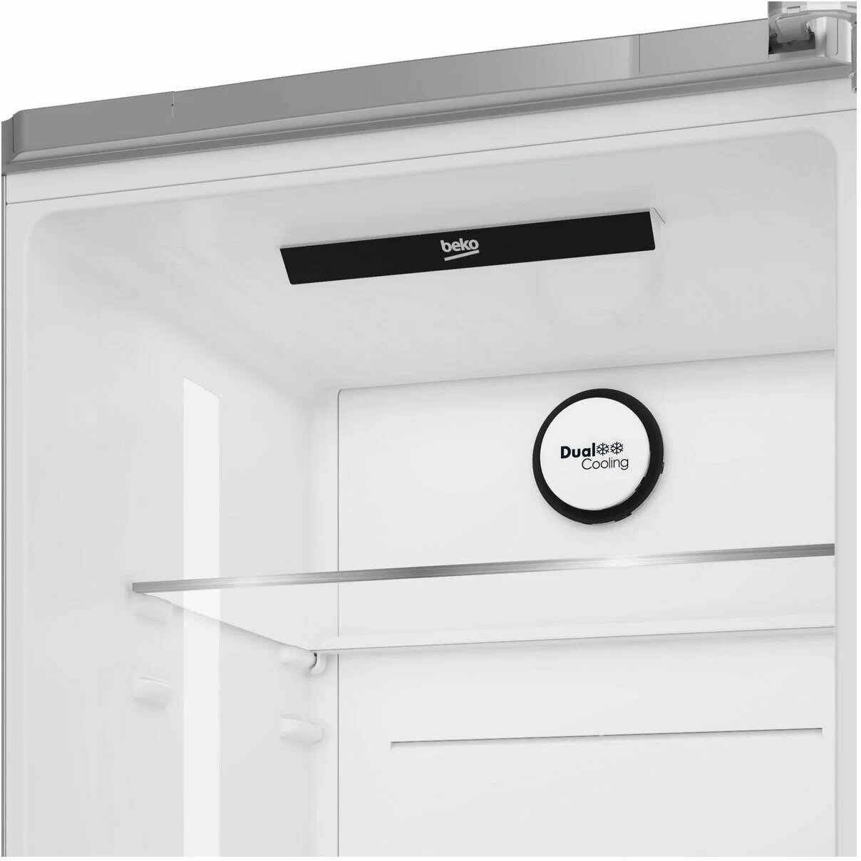 Двухкамерный холодильник Beko B3R0CNK362HS, No Frost, серебристый - фотография № 12