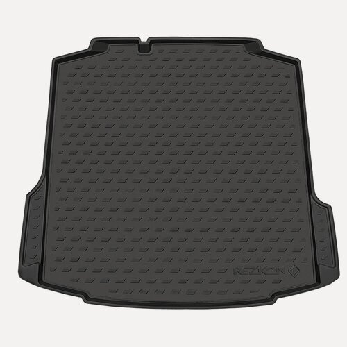 Изображение товара Коврик в багажник полиуретановый ромб (черный) для Volkswagen Polo lb (20-Н. В.) без карманов ,