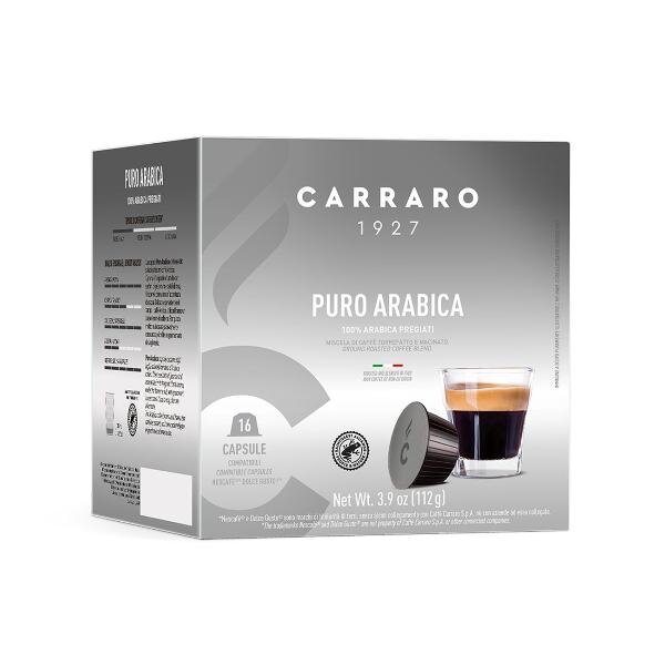 Кофе в капсулах Carraro Puro Arabica 100% 16шт - фото №3