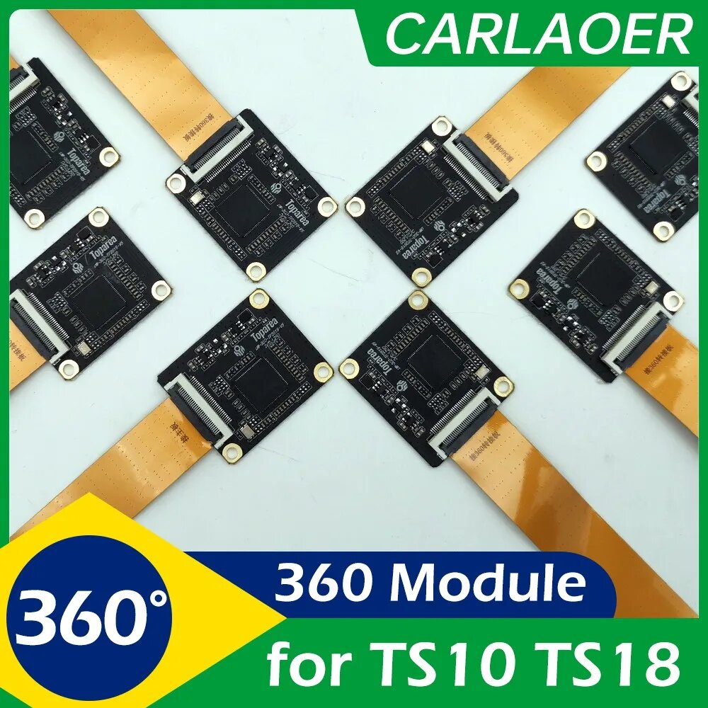 Модуль CARLAOER 360 для TS10 TS18, автомобильная мультимедийная материнская плата Android с функцией 360, Toparea DW-360-TP2815-V5