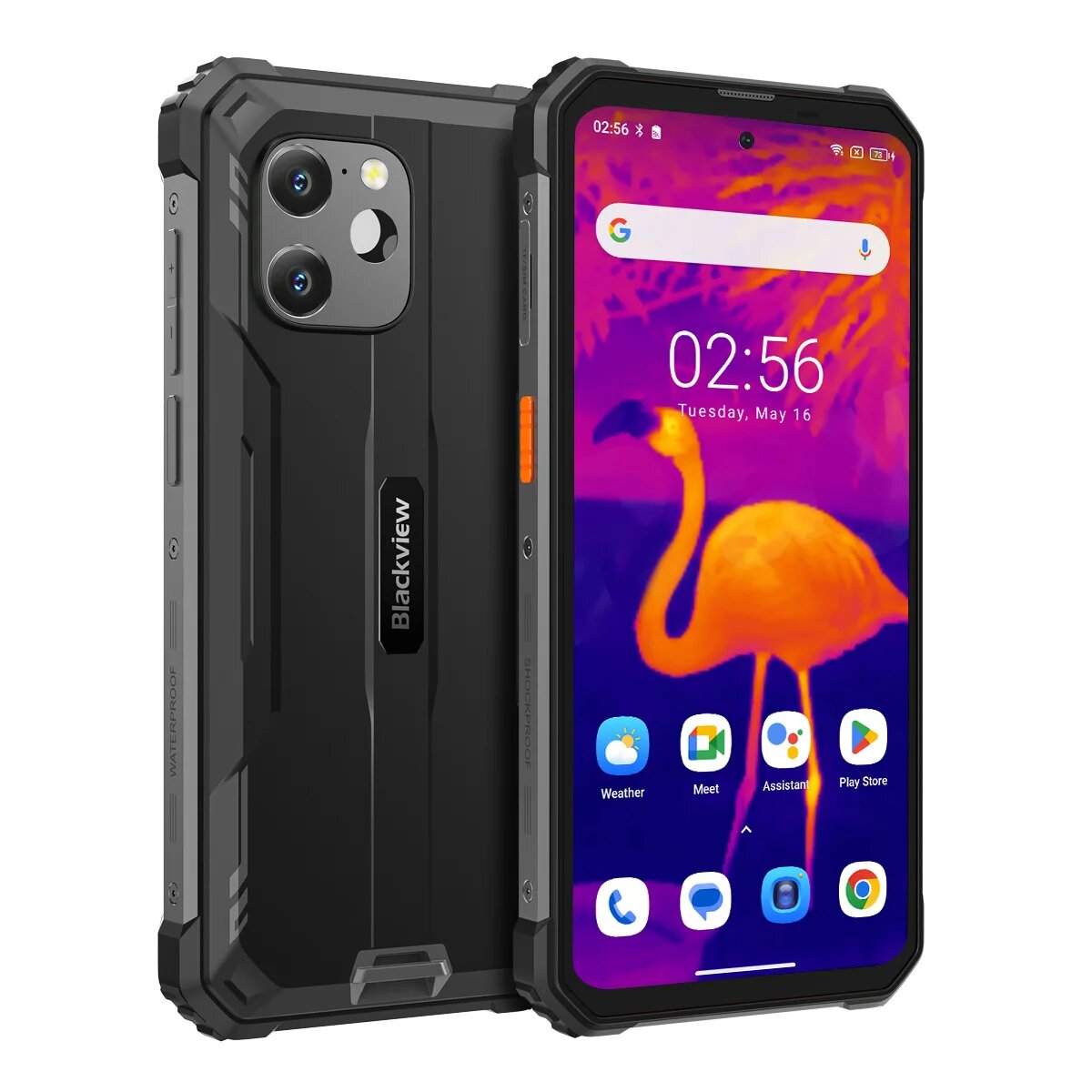 Blackview BV8900 Rugged Machine, на базе Android 13, экран 6,5 дюйма 2,4 K, 16 Гб (8 + 8) 256 ГБ, Add TWS Airbuds 6, Blackview, BV8900, Глобальная версия, Смартфон, Черный, 16ГБ, 256ГБ, global, новый, 01.04.2023