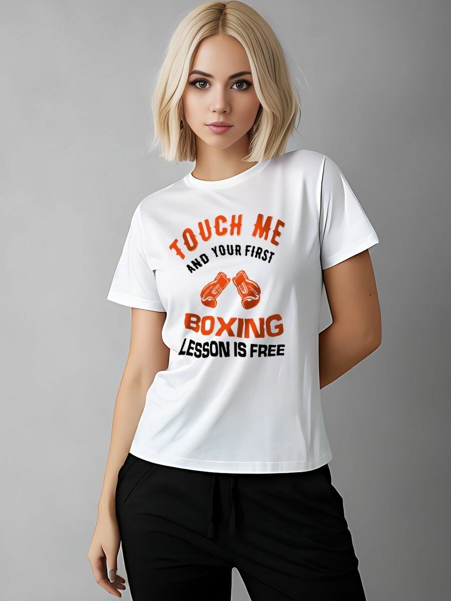 Футболка Printech размер XL (46-48) белый