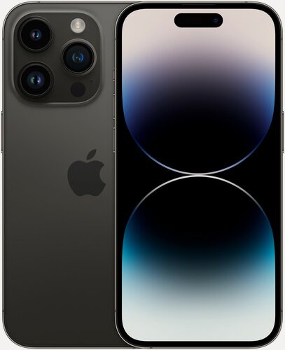 Изображение товара Смартфон Apple iPhone 14 Pro 128 ГБ, nano SIM, космический черный, Без RuStore