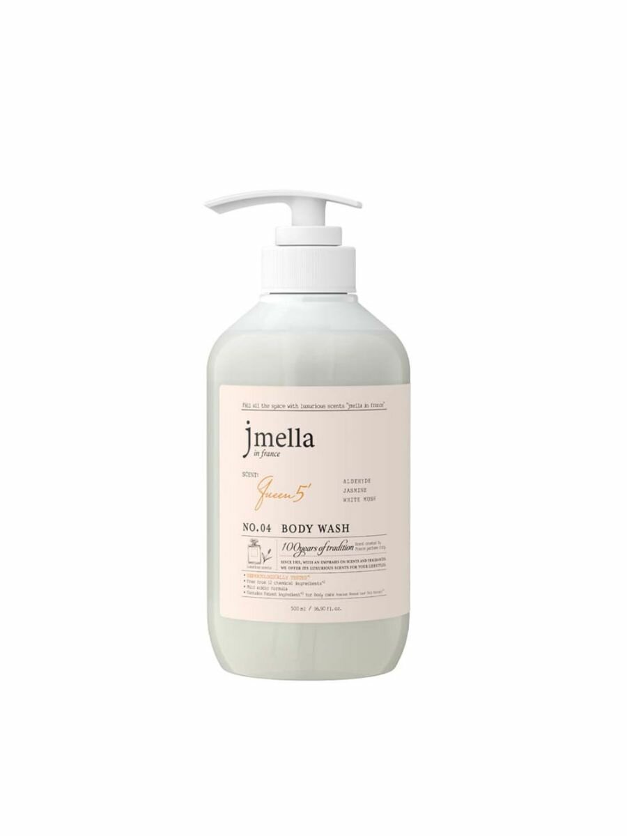 Парфюмированный гель для душа Jmella In France Queen 5 Body Wash 500 мл