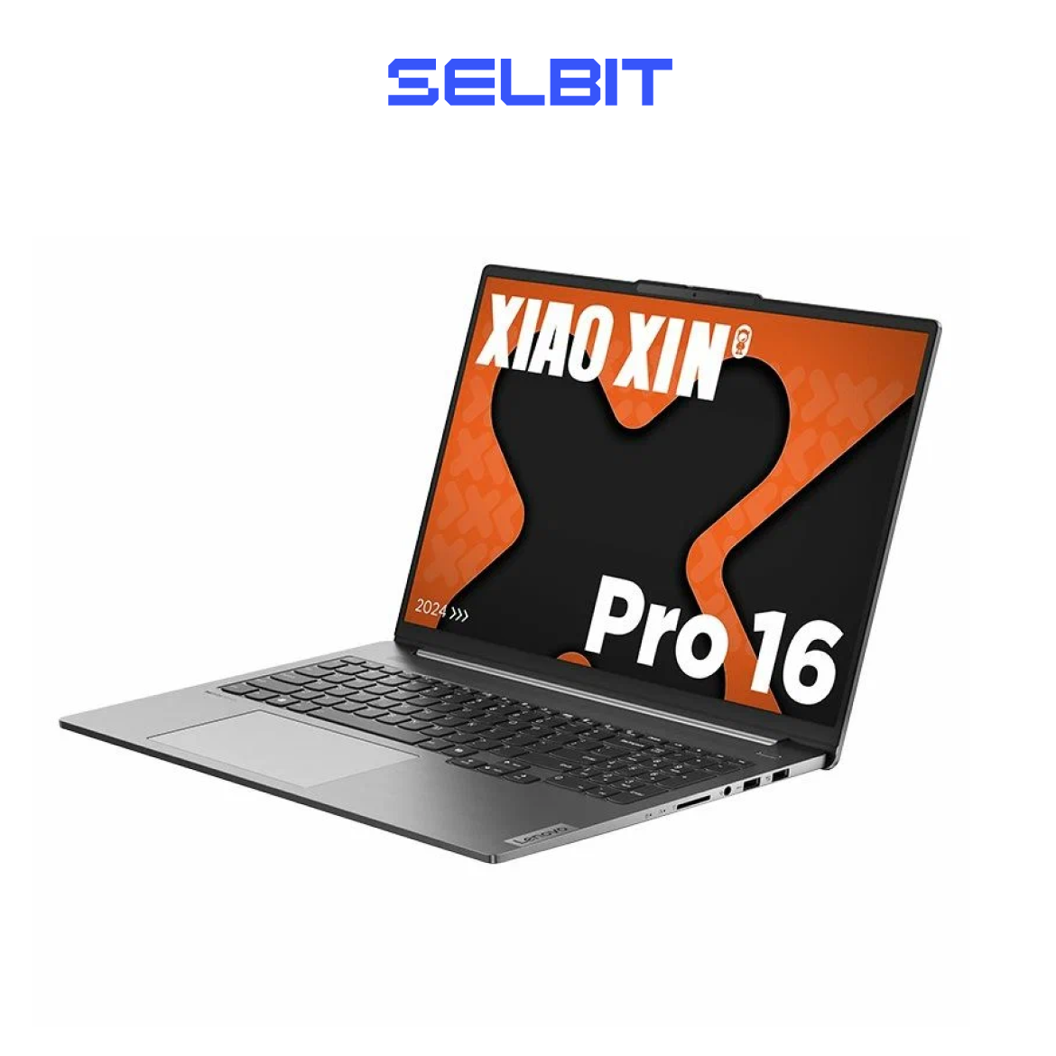 Ноутбук Lenovo XiaoXin Pro 16, AMD Ryzen 7 8845H, RAM 32ГБ, SSD 1ТБ, Русская раскладка, Cерый — фото 1