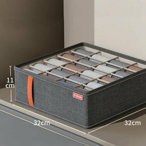 Органайзер для хранения вещей, короб для хранения, 20 ячеек