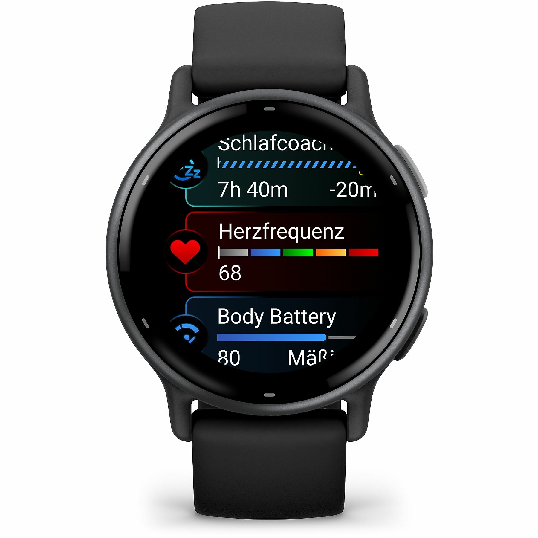 Смарт-часы Vivoactive 5, GPS, WiFi, Black/Slate 010-02862-10 (Европейская версия, меню на Русском) — фото 1