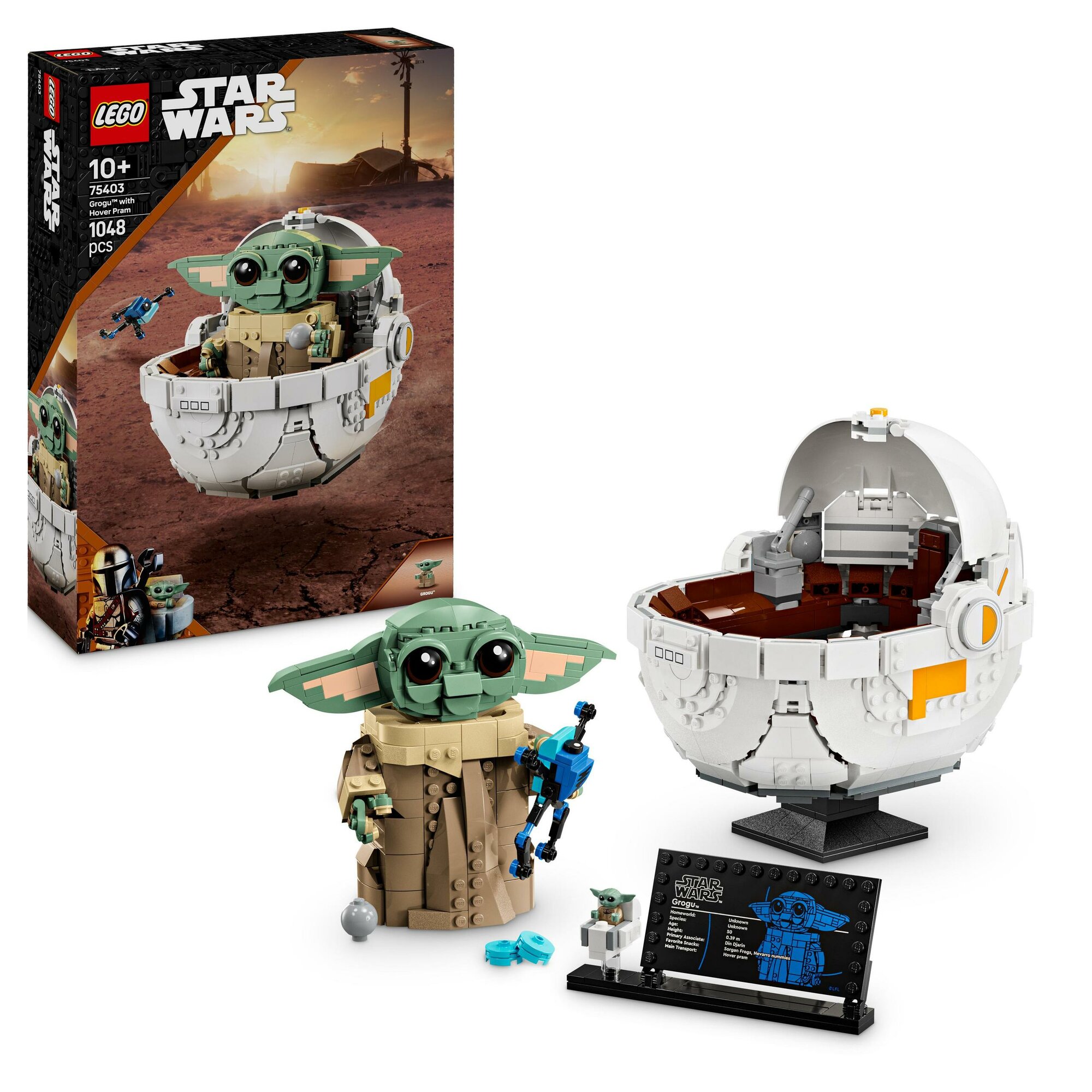 Конструктор LEGO Star Wars - Грогу в тележке - Лего Звездные Войны 75403