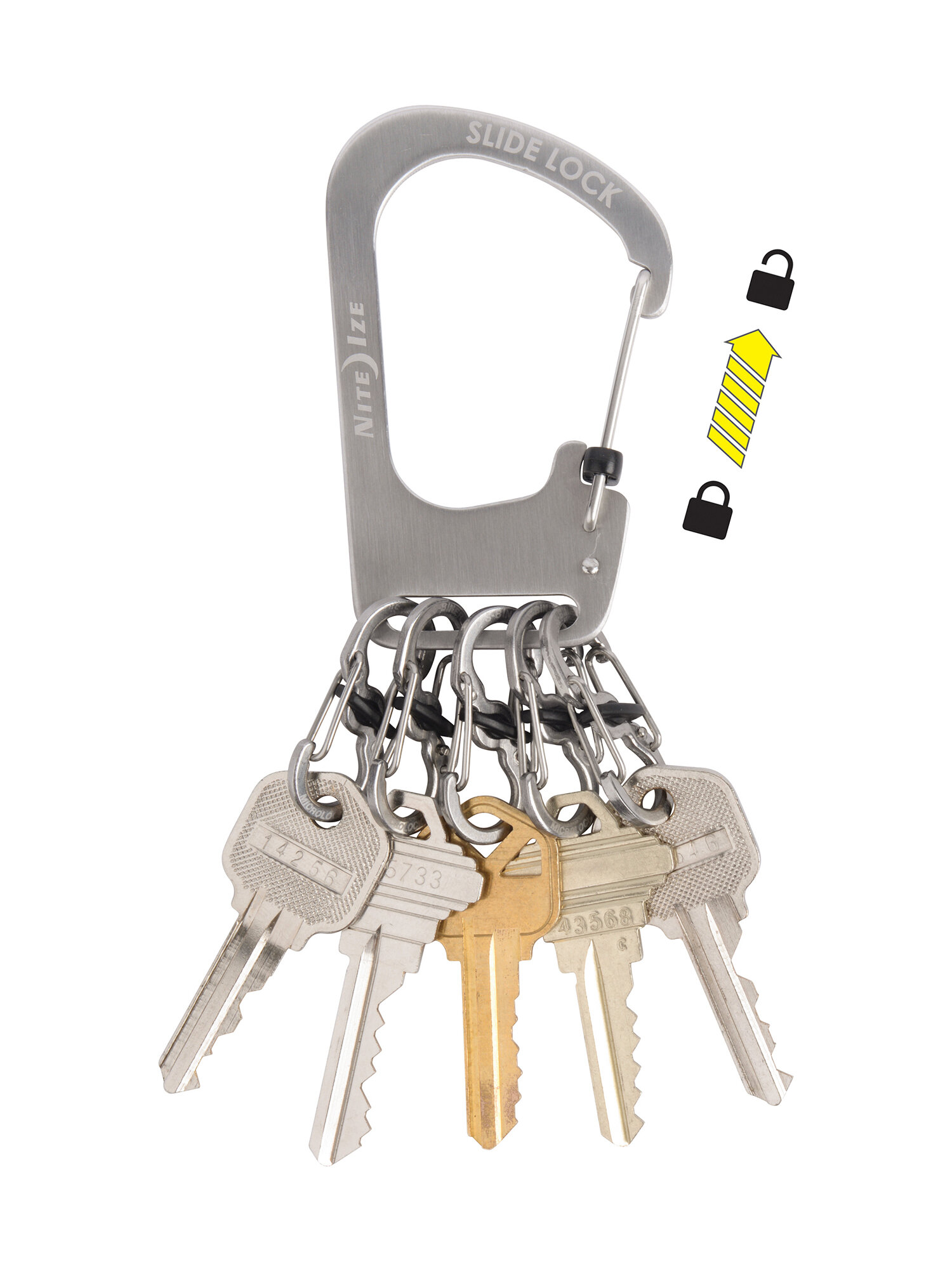 Брелок Nite Ize, стальной — фото 1