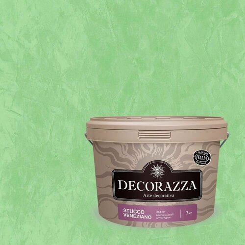 Изображение товара Декоративное покрытие с эффектом венецианской штукатурки Decorazza Stucco Veneziano (7кг) SV 10-44