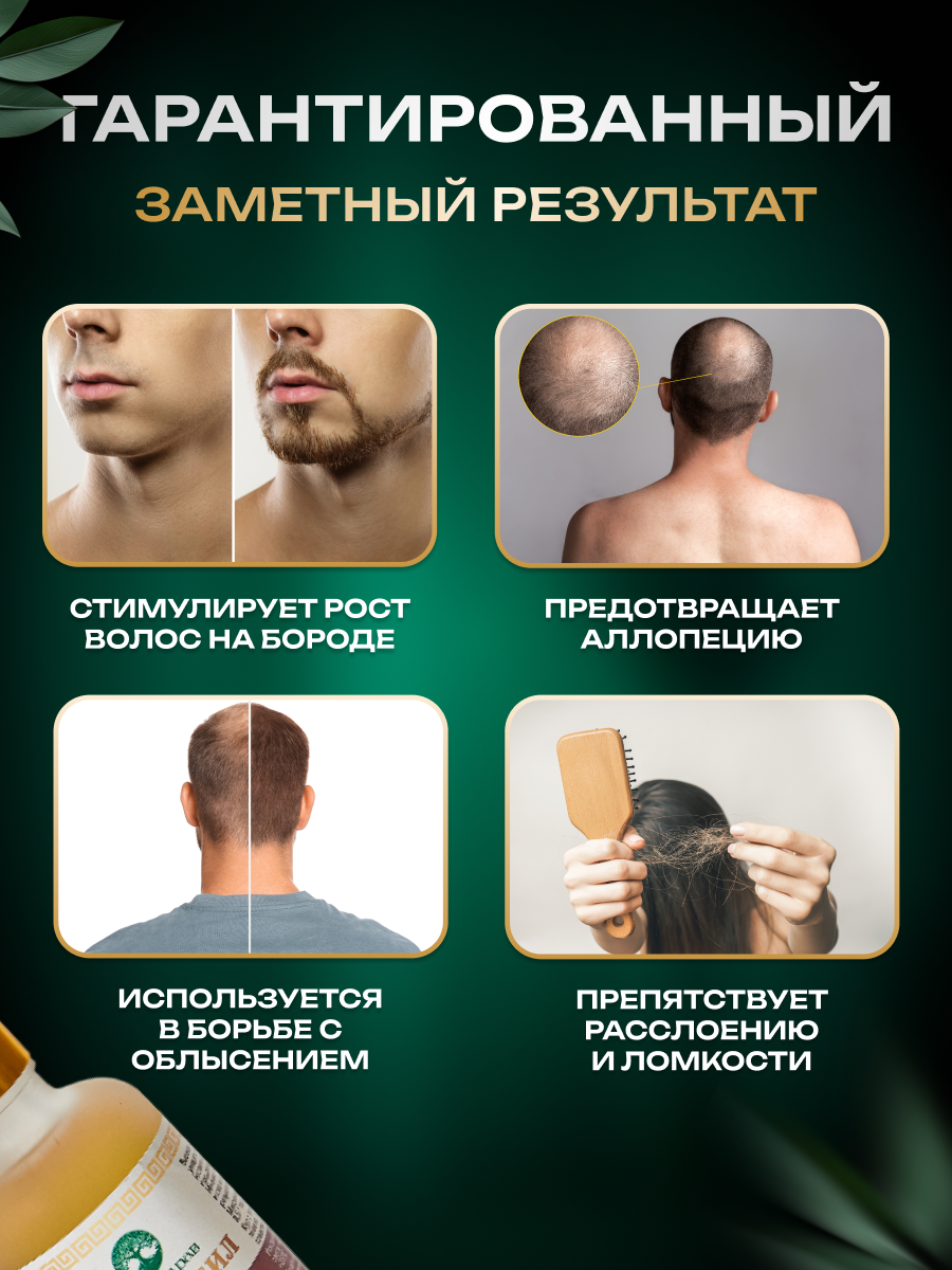 Капиксил 15% Средство для роста волос бороды и бровей / Сыворотка против облысения / Лосьон от выпадения волос — фото 1