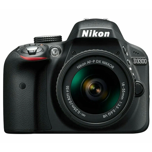 Фотоаппарат Nikon D3300 kit 18-55 mm черный 32800₽