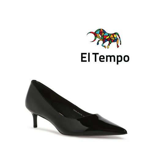 фото Туфли лодочки el tempo, размер 40, черный