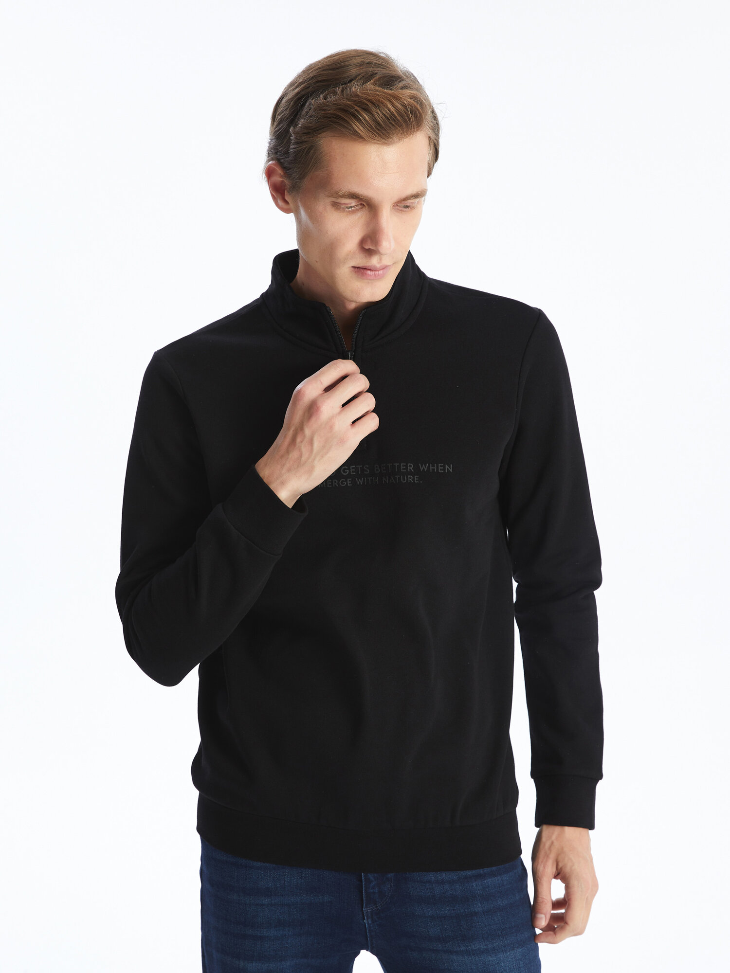 Толстовка спортивная LC Waikiki, размер S, , new black