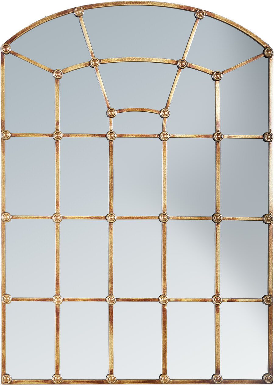 62-070 Зеркало-окно настенное Тоскания 81 х 3 х 114см Glasar