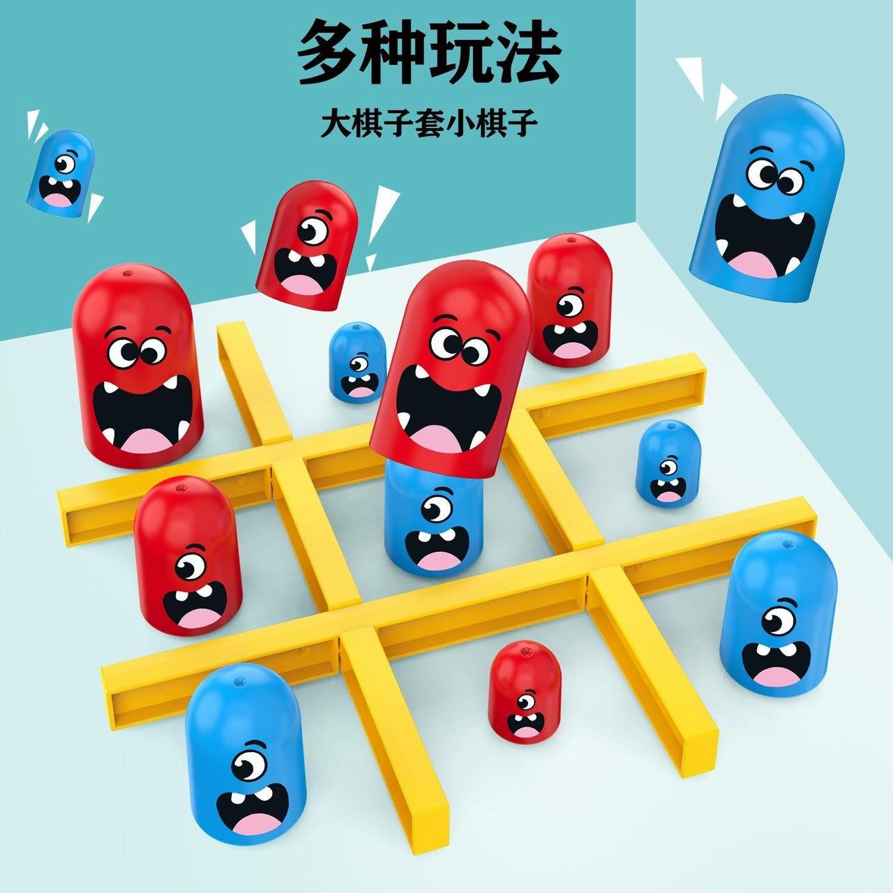 Настольная игра "Крестики нолики с матрешками" — фото 1