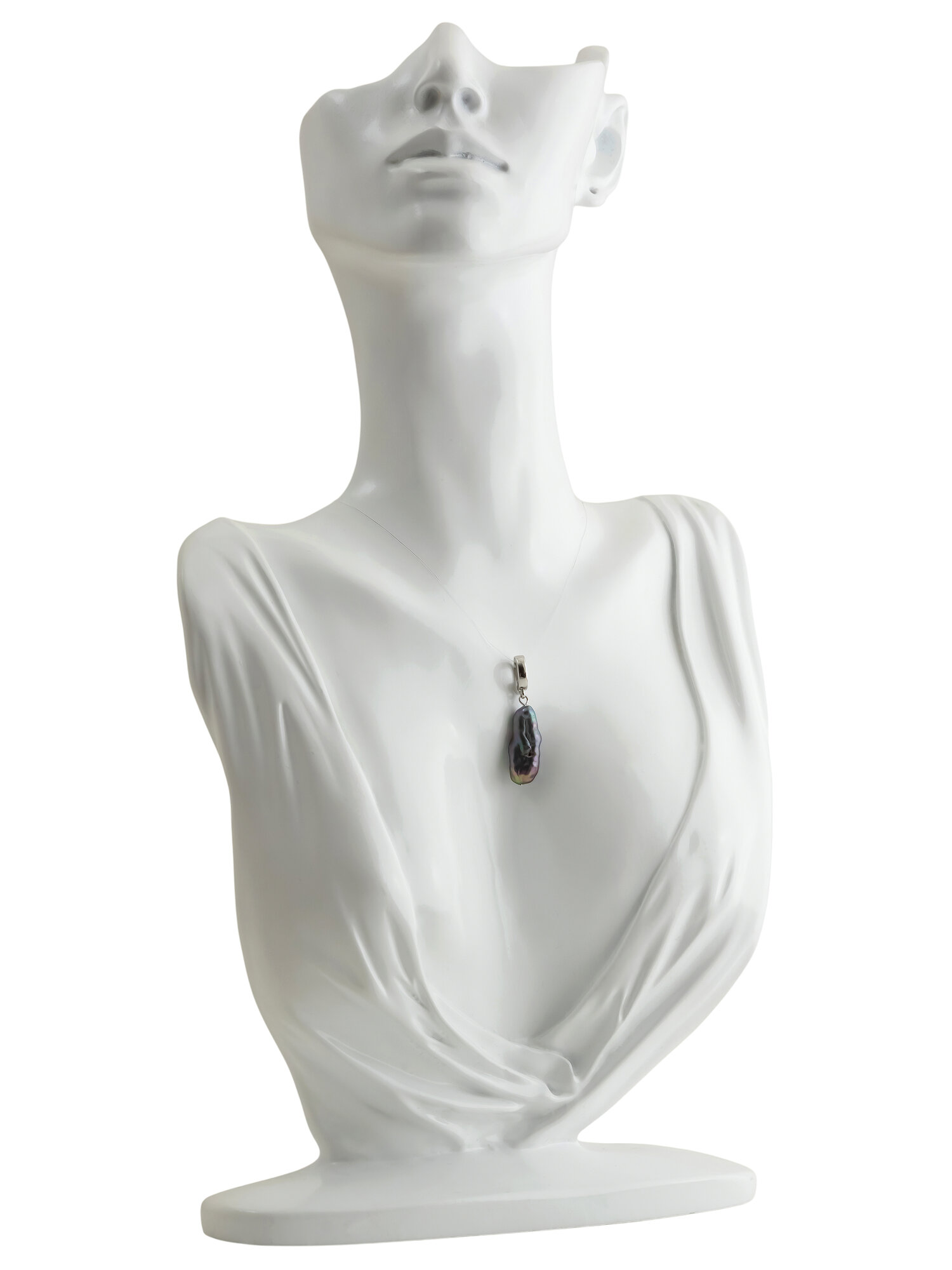 Подвеска ЖемАрт, жемчуг культивированный, жемчуг пресноводный культивированный — фото 1