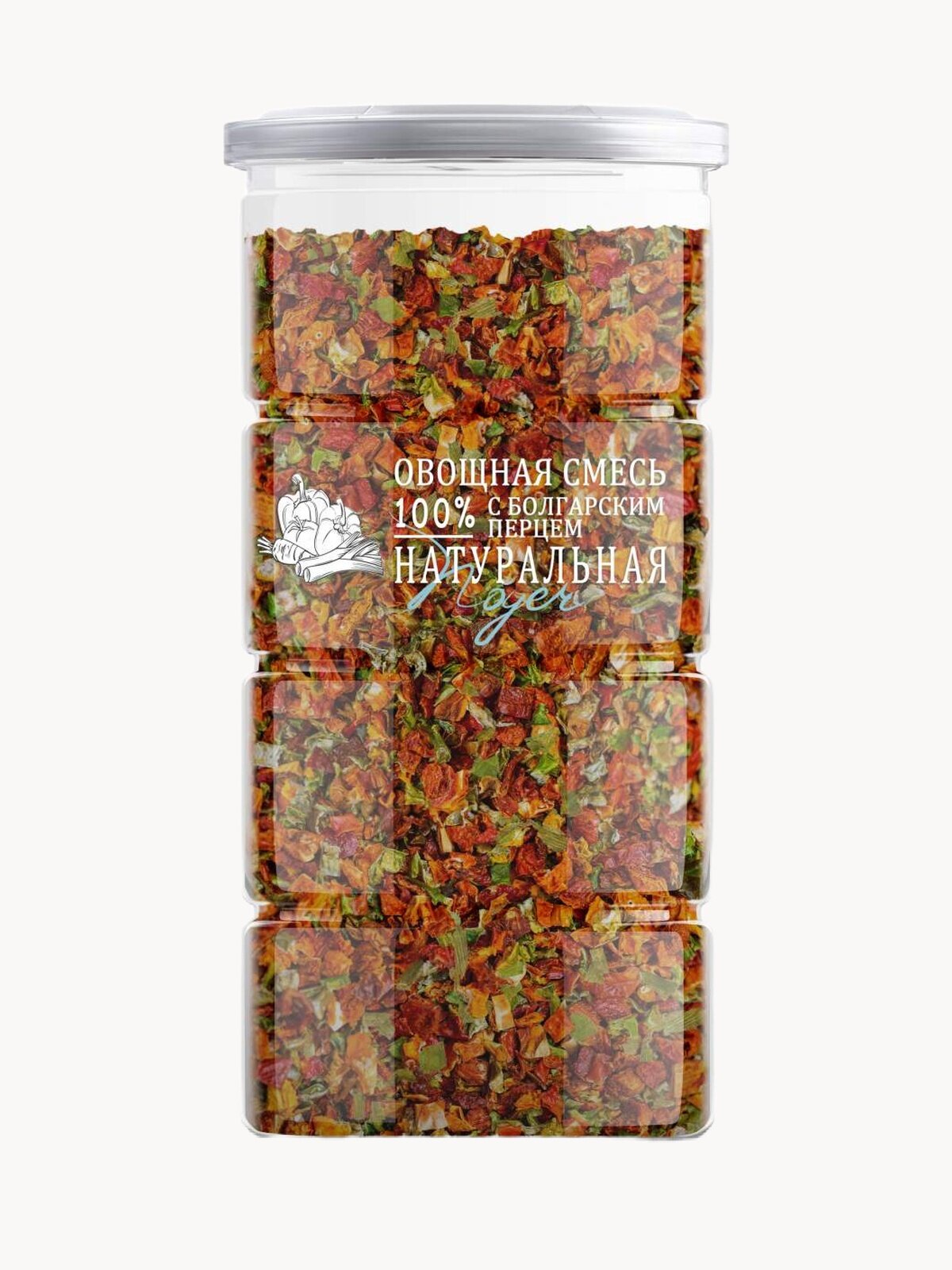 Смесь овощей "Классическая" Noyer натуральная сушеная без соли и сахара, 500 гр.